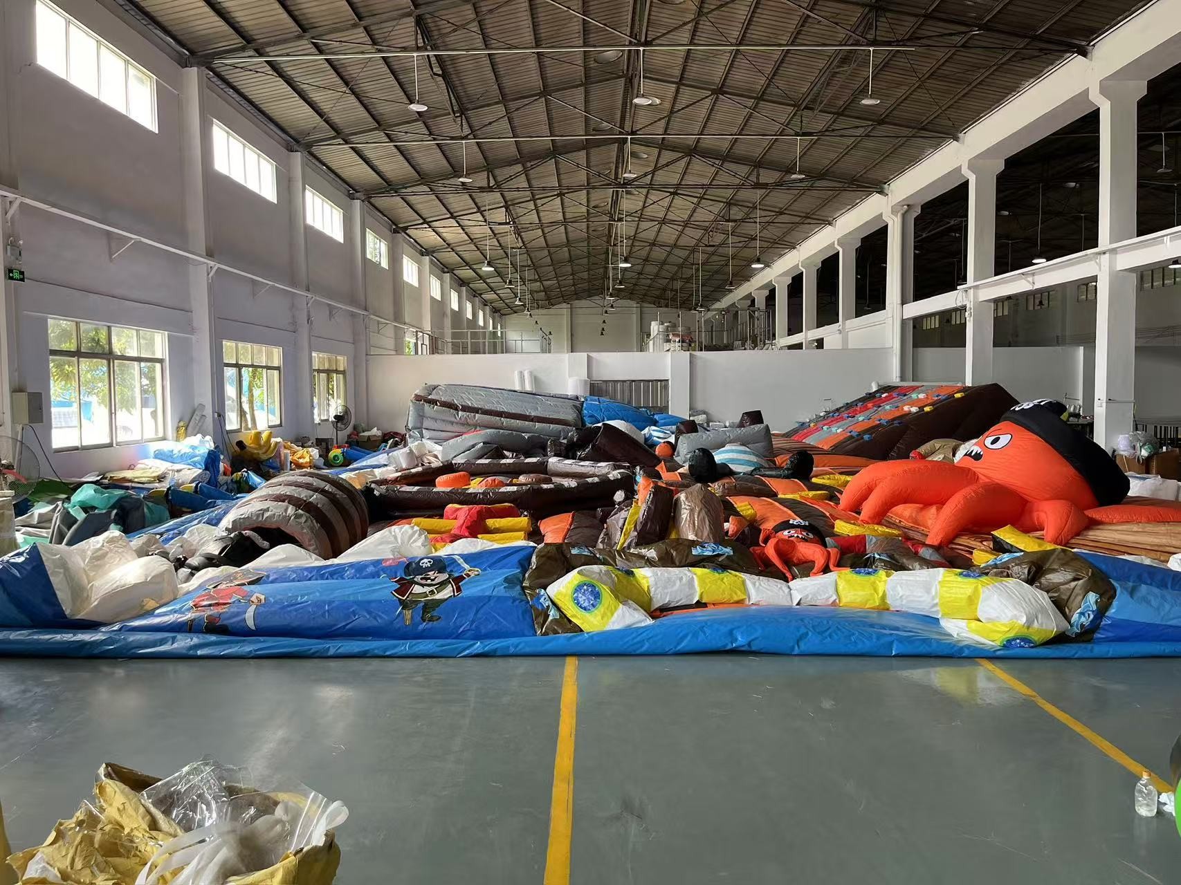 Guangzhou Kule Amusement Equipment Co.,Ltd fabrika üretim hattı