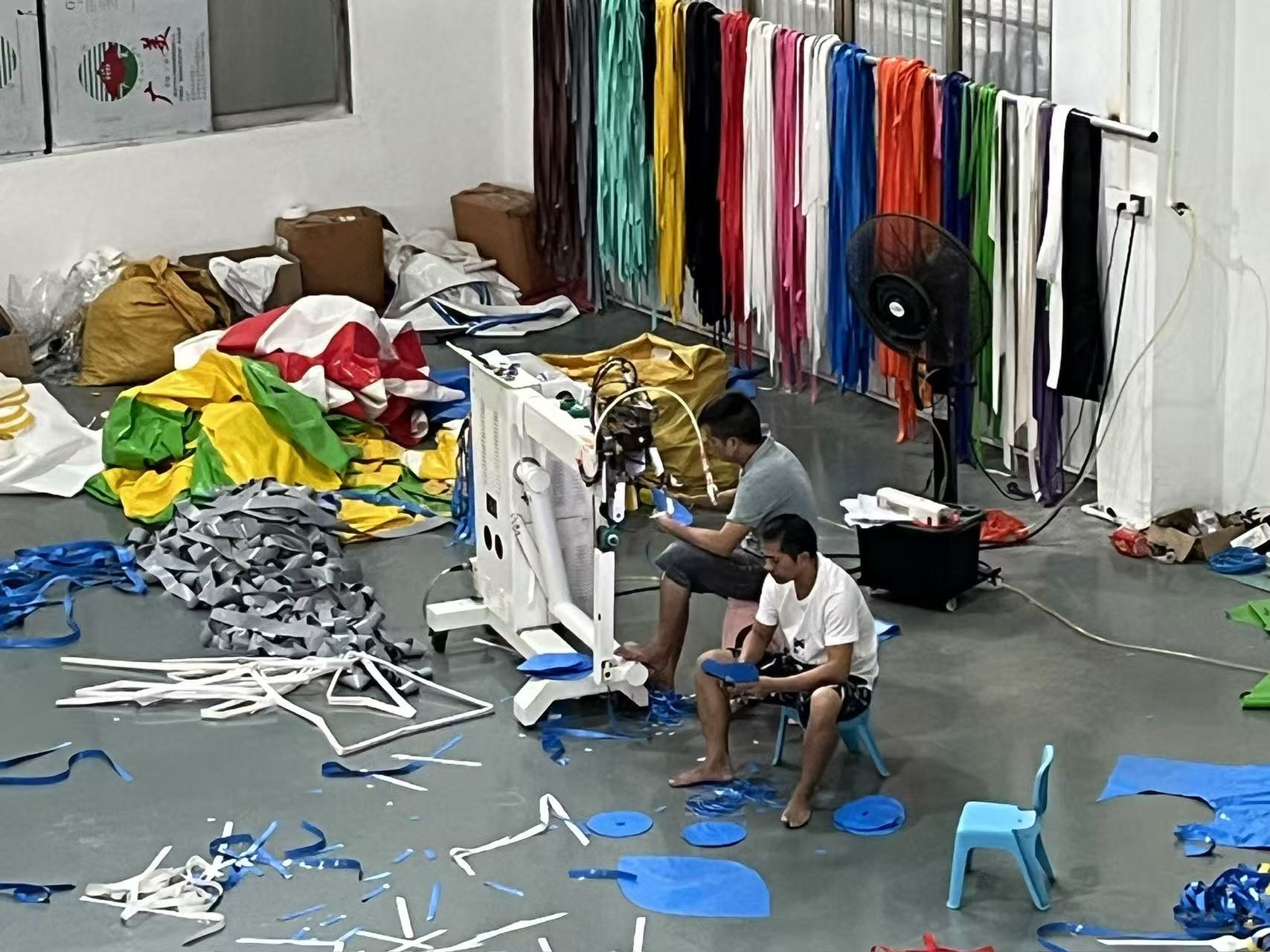 Guangzhou Kule Amusement Equipment Co.,Ltd fabrika üretim hattı