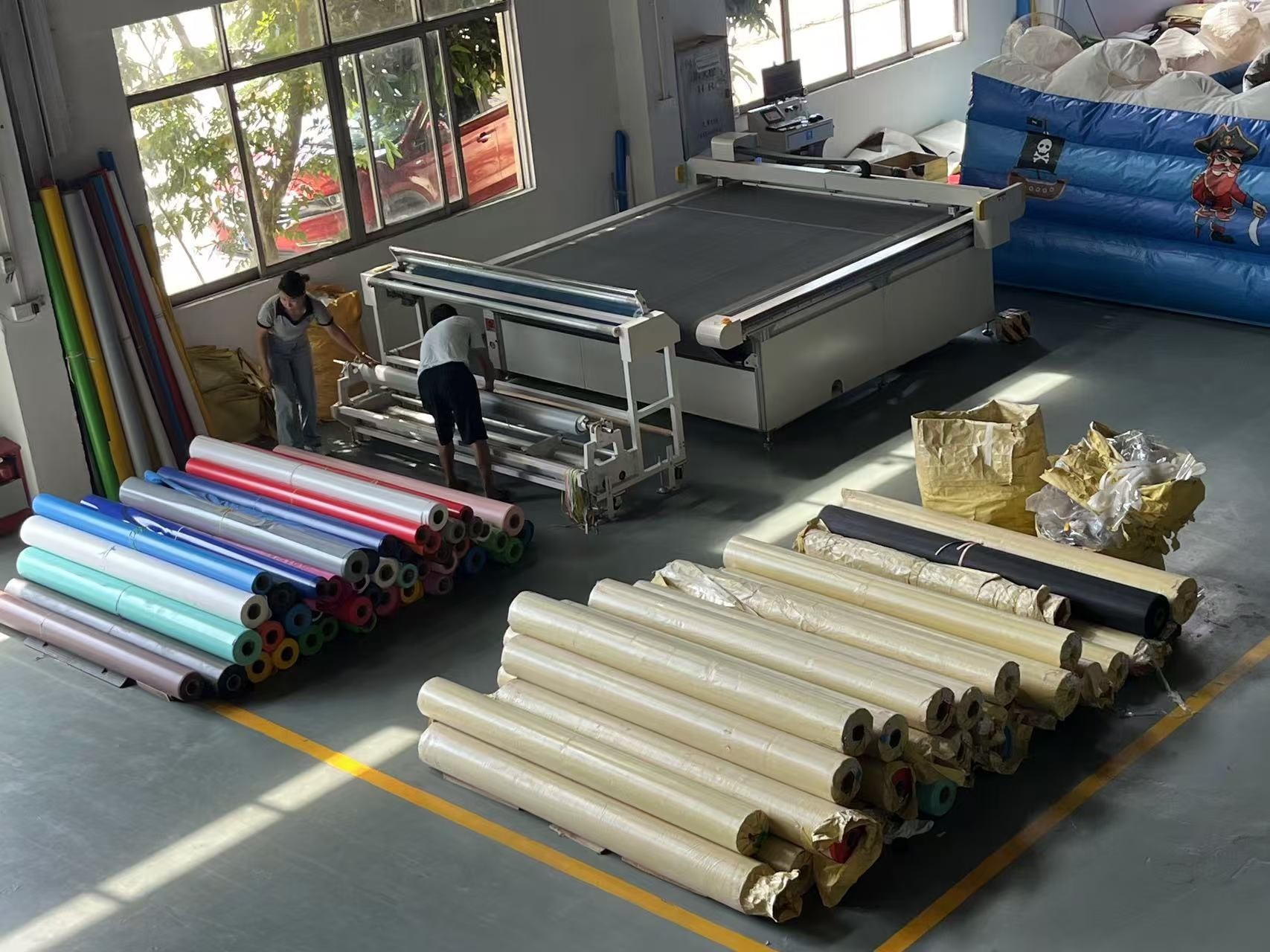 Guangzhou Kule Amusement Equipment Co.,Ltd fabrika üretim hattı