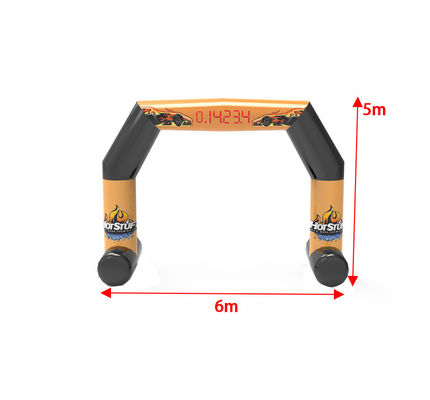 Açık Hava Etkinlikleri Yarışması Şişme Başlangıç Bitiş Kemeri Parti Dönemi için