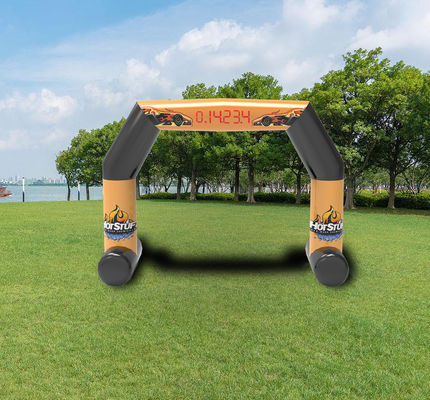 Açık Hava Etkinlikleri Yarışması Şişme Başlangıç Bitiş Kemeri Parti Dönemi için