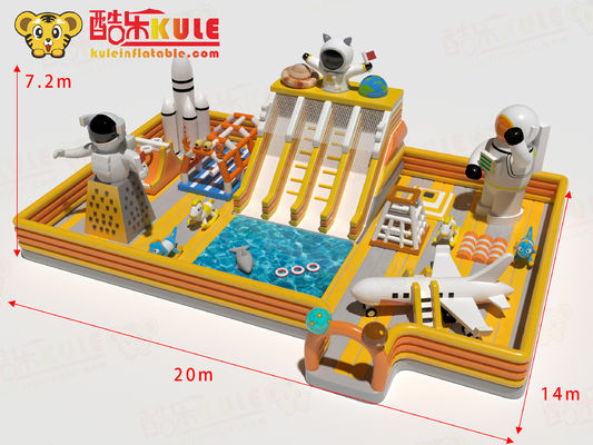 Yabancı Ticari Su Parkı Şişme Atlama Kaleleri Satılık