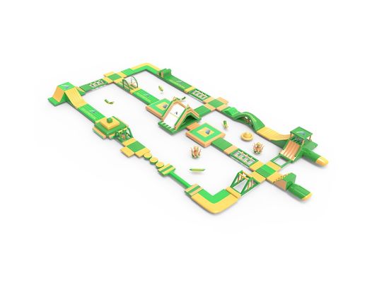 Sarı Yeşil PVC Şişme Su Engelleri Çember Challange Satılık