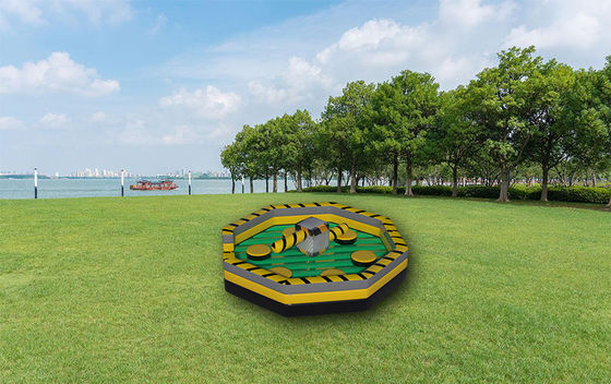 Meltdown Inflatable Games 6x6x1.5m Untuk Indoor Outdoor Playground Park