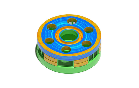 İnsan Whack A Mole 7 oyuncu için tasarlanmış şişme oyunlar