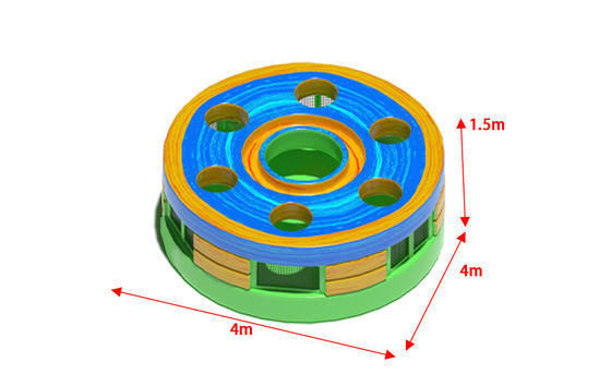 İnsan Whack A Mole 7 oyuncu için tasarlanmış şişme oyunlar