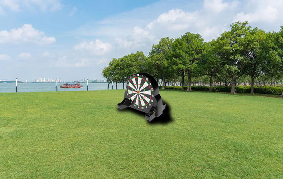 Yatak dış oyun alanı parkı için dev futbol dart şişirme oyunları