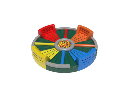 Yetişkinler için özel yapılmış çok renkli aç su aygırı şişirme oyunları