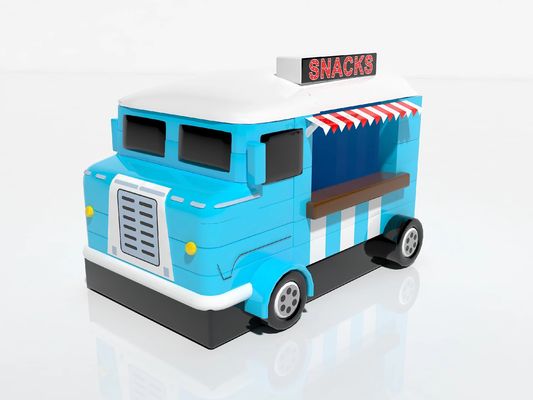 Açık hava şişme oyunlar mavi araba atıştırmalık yemek çadırı kiralama satışı