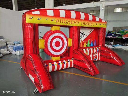 Hava dışı oyun alanı için şişme karnaval oyunları okçuluk kiralama