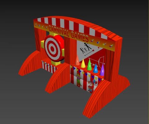 Hava dışı oyun alanı için şişme karnaval oyunları okçuluk kiralama