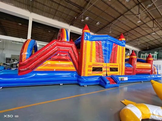 Anak-anak rumah bouncing kembung dan slide disesuaikan dengan pool stopper