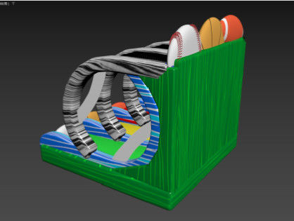 Sepak Bola Baseball Backetball Game Inflatable Untuk Remaja Dewasa