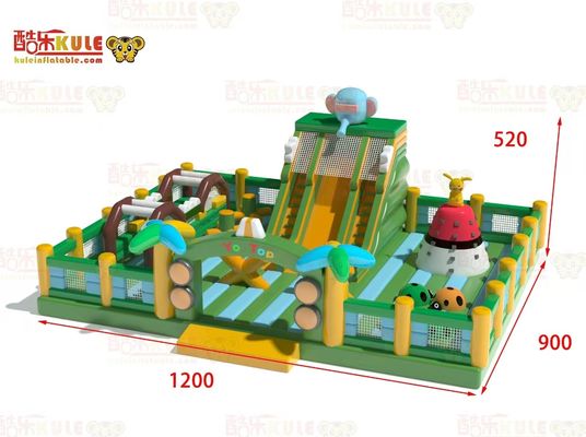 Çocuk oyun alanı şişme kale kaydırma evi
