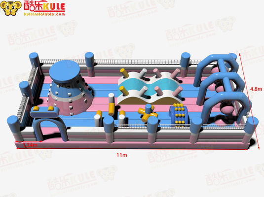 Çıkış Engelleri İçin Şişme Atlama Kalesi Bouncy Park