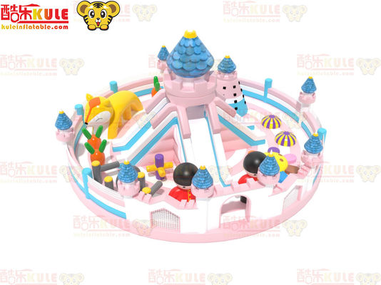 Şişme Kale Çizgilerle Büyük Daire Çocuklar İçin Kapalı Oyun Alanı