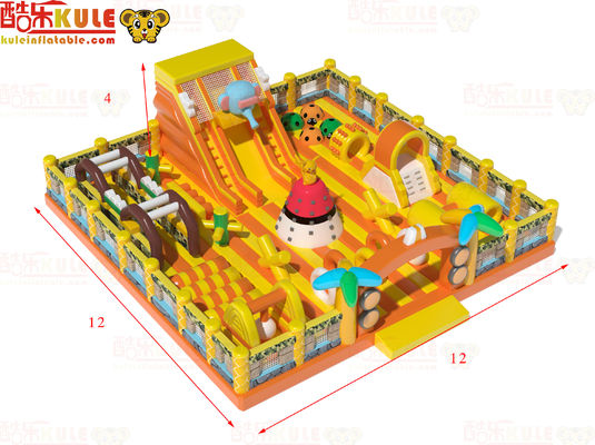 Zorlu Engellerle Şişme Ticari Sıçrama Kalesi