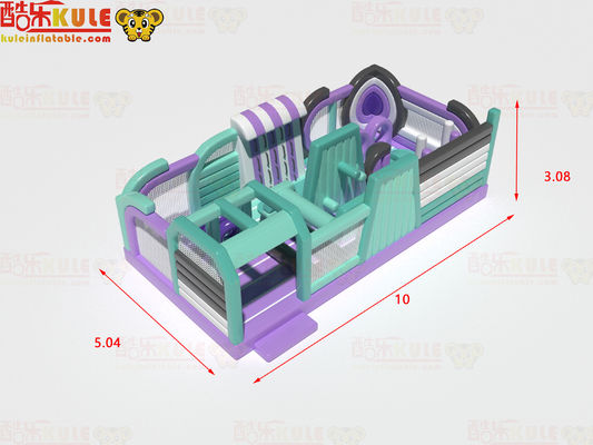 Devasa şişme engelleme sahası küçük boyutlu kapalı oyun alanı