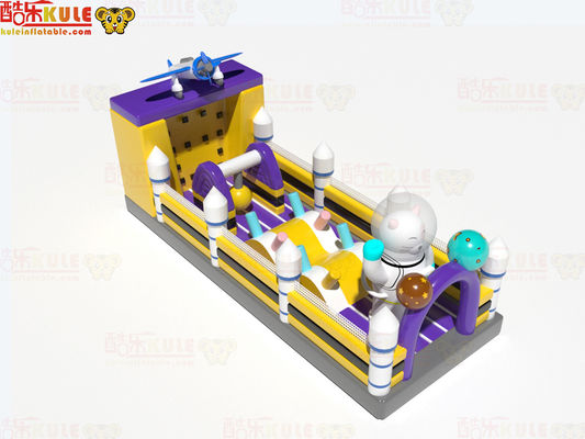 Küçük boyutlu ticari şişme engeller kursu tırmanış duvarı