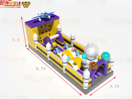 Küçük boyutlu ticari şişme engeller kursu tırmanış duvarı