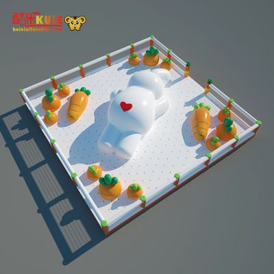 Büyük Havuz Şişme Tavşan ve Havuç Atlama Boucny Kalesi