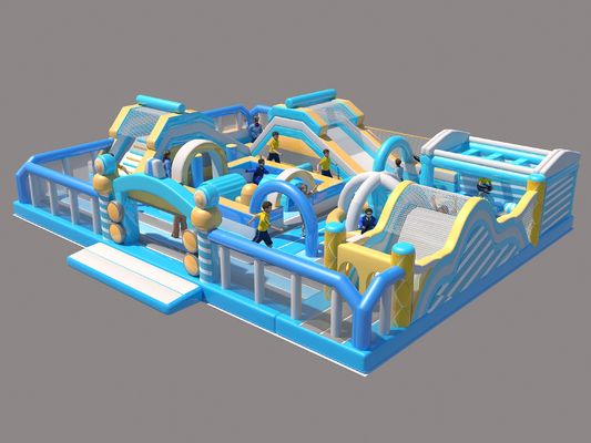 PVC Tarpaulin şişirme engeller kursu çok renkli özel