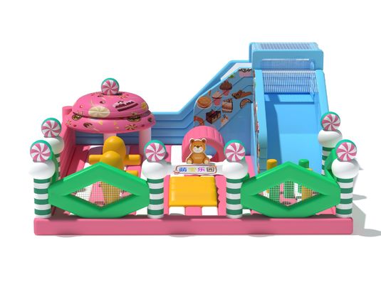 Candy Park Büyülü Şişme Kale Çocuklar İçin Atlama Evi