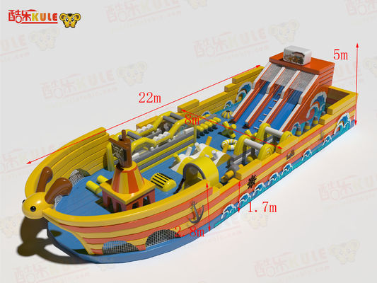 Korsan Gemisi Şişirme Büyük Kaydırmalarla Atılgan Kaleyi Patlatın