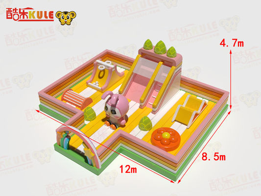 Çocuklar Hayvanlar Parkı Oyunlarla Özelleştirilmiş Şişme Kaleler