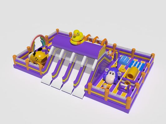 Hewan-hewan yang bisa diembun, benteng yang melompat, taman bermain