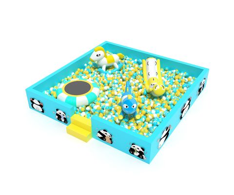 Çocuklar Küçük Çocuklar Okyanus Topları ile Yumuşak Kapalı Oyun Alanı Küçük Oyuncaklar