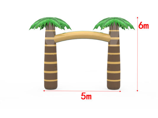 Palmiye Temalı Açık Hava Etkinlikleri Parti Olayı İçin Şişme Kemerler