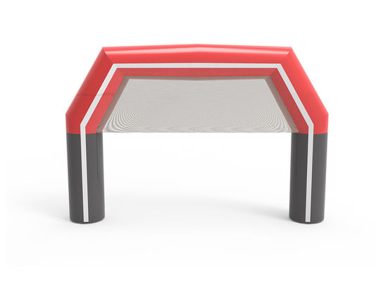 Dışarıda şişme reklam kemeri 6*6m Parti etkinliği için