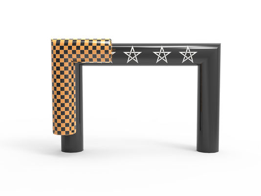 Logo ile özel dış hava şişme reklam kemeri