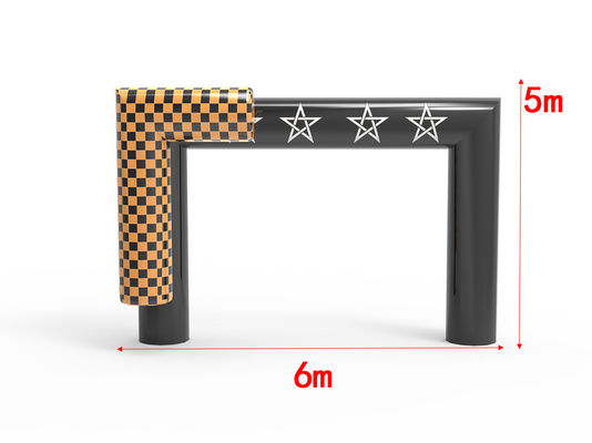 Logo ile özel dış hava şişme reklam kemeri