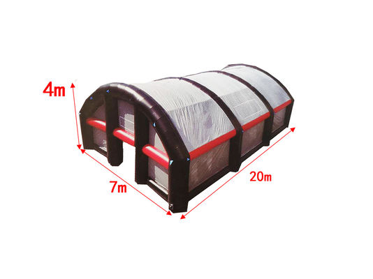 Kamp yapmak için taşınabilir büyük açık hava şişirme çadırları