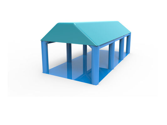 Mavi Açık Hava Şişme Çadırlar Tavsiye edilmiş Taşınabilir Hava Yapısı