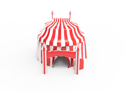 Karnaval etkinlikleri için hava tulumlu hareketli çadırlar