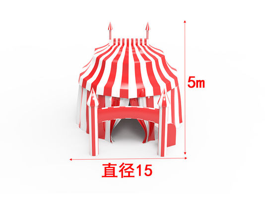 Karnaval etkinlikleri için hava tulumlu hareketli çadırlar