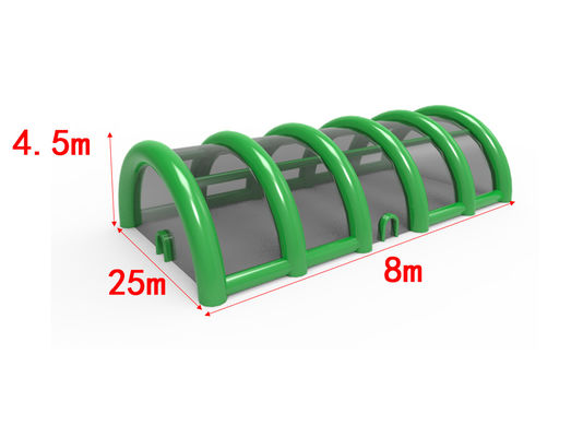 Yeşil Açık Hava Üfletilebilir Çadırlar Etkinlik için Hareketli Hava Yapısı