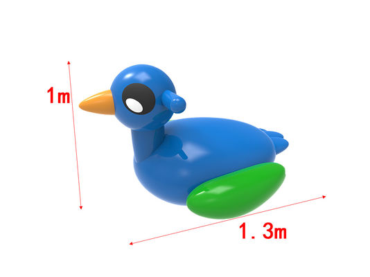 Mavi Kuş Açık Hava Şişilebilir Göl ve Okyanus için Su Yüzen Oyuncaklar