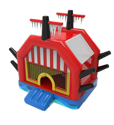 Kapal Bajak Laut Kecil Kastil Bouncing Inflatable untuk Anak-anak