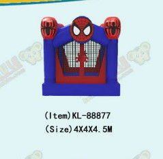 Örümcek Adam Şişme Kale Çıkarıcı Çocuklar Eğlence Parkı Oyun Alanı