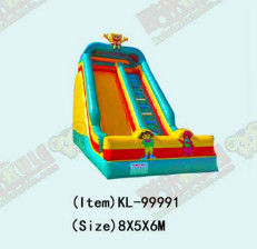 SpongeBob Anak-anak Taman Hiburan Slide Inflatable Untuk Anak-anak