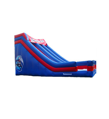 Anak-anak taman hiburan berwarna biru kembung Slide Untuk Sewa