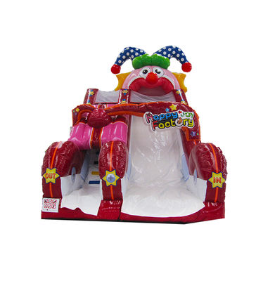 Badut Tema Happy Joy Pabrik Besar Inflatable Slide Sewa