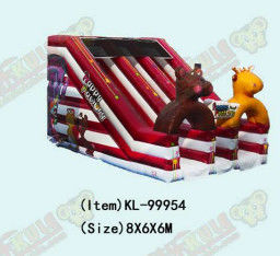 Happy Joy Fabrikası Çocuklar Çift Şeritli Kaydırma ve Kaydırma Kiralık