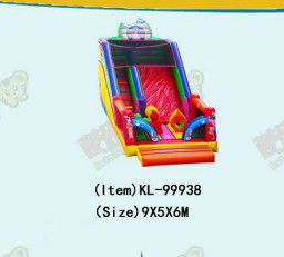 Slide Inflatable yang Berwarna-warni dan Bersemangat untuk Anak-anak Pengalaman Slide yang Menyenangkan