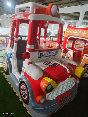 Para ile çalışan sallanan arabalar Dinamik müzik ve çocuklar için neşeli şarkılar