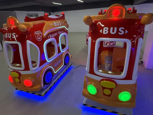 Para ile çalışan sallanan arabalar Dinamik müzik ve çocuklar için neşeli şarkılar